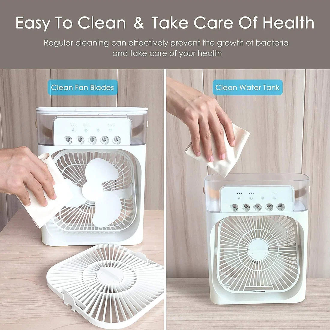 Portable Mini AC Fan